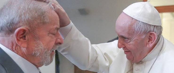 Lula e Papa Francisco discutem sobre a crescente desigualdade social no mundo
