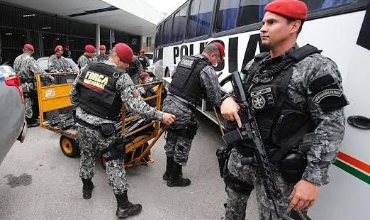 Agentes da PF e Força Nacional passam a reforçar patrulhamento das ruas durante período de Carnaval