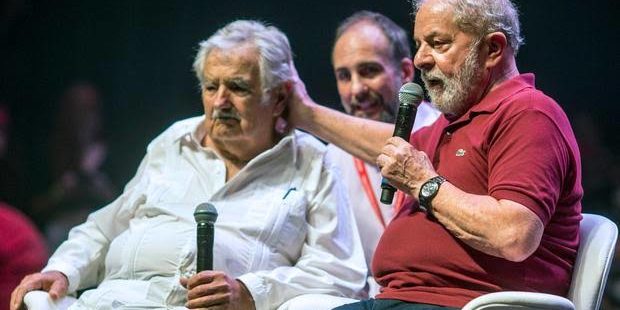 Lula e Mujica analisam transformações do mundo do trabalho e defendem participação na vida política