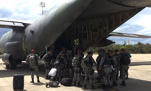 Primeira equipe da Força Nacional de Segurança chega ao Ceará nesta quinta-feira