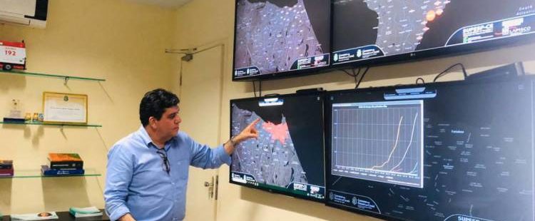 Ceará tem 185 pessoas confirmadas com coronavírus. 30 estão internadas com quadro grave em UTIs