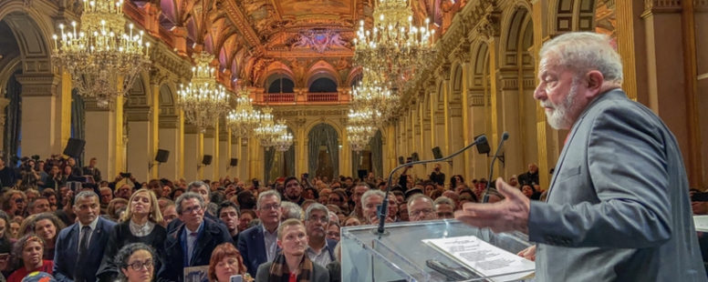 Lula recebe título de cidadão honorário de Paris e bate duro na política social e ambiental de Bolsonaro