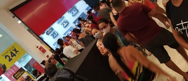 Prefeitura de Fortaleza ameaça shoppings e lojas comerciais de interdição caso não cumpram protocolos de segurança