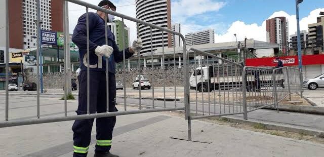 Prefeitura reforça fiscalização em áreas públicas da Capital para evitar a circulação de pessoas no domingo