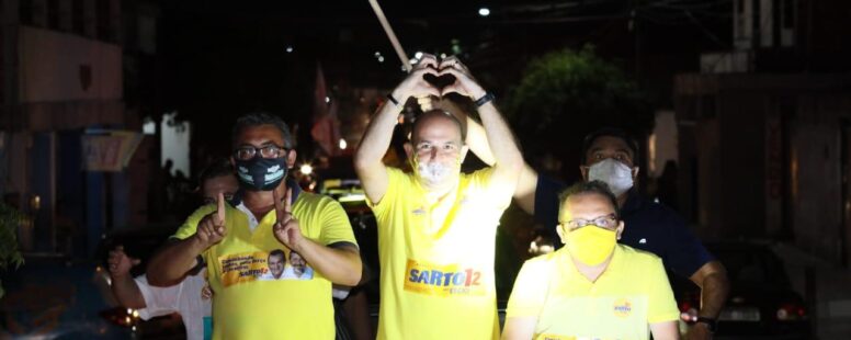 Prefeito Roberto Cláudio assume campanha de Sarto nas ruas e Luizianne propõe frente anti bolsonarista