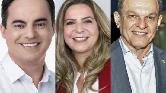 Pesquisa Real Big Data coloca Capitão Wagner com 31%, Luizianne com 21% e Sarto com 18% na intenção de votos em Fortaleza