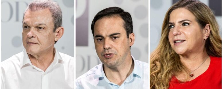 Pesquisa Ibope deste sábado aponta Sarto com 32%, Wagner com 30% e Luizianne com 20% dos votos válidos