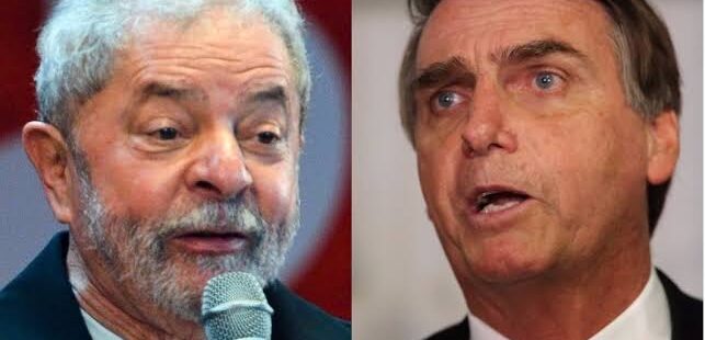 Em pesquisa XP/Ipesp, Lula já aparece um ponto percentual na frente de Bolsonaro no primeiro turno. Petista também vence na simulação do segundo turno