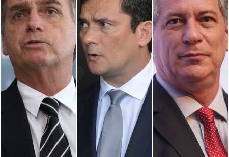 PL marca data para filiar Bolsonaro. Enquanto isso, Moro ameaça Ciro Gomes nas pesquisas