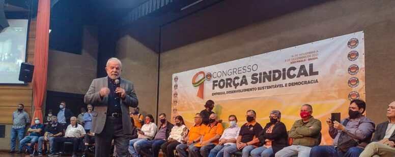 Lula reforça a tese a sindicalistas que pode fazer dobradinha com Alckmin para 2022