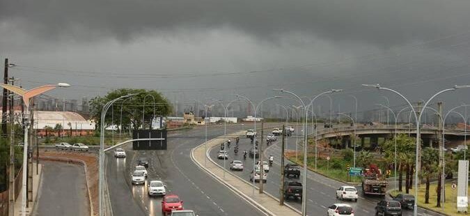 Chuvas retornam com intensidade em todo o Estado nesta terça-feira