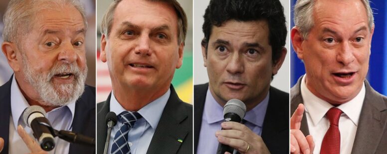 Pesquisa Genial/Quaest mostra Lula com 44%, Bolsonaro com 26%, Ciro e Moro empatados com 7%