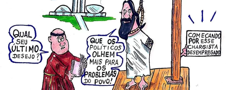 A charge do dia no Blog do Rogério Gomes – Quinta-feira, dia 21 de abril de 2022