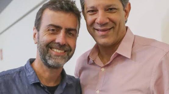 Fernando Haddad e Marcelo Freixo lideram as intenções de voto para os governos de São Paulo e Rio de Janeiro, diz Datafolha