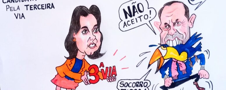 A charge do dia no Blog do Rogério Gomes – Quinta-feira, dia 19 de maio de 2022.