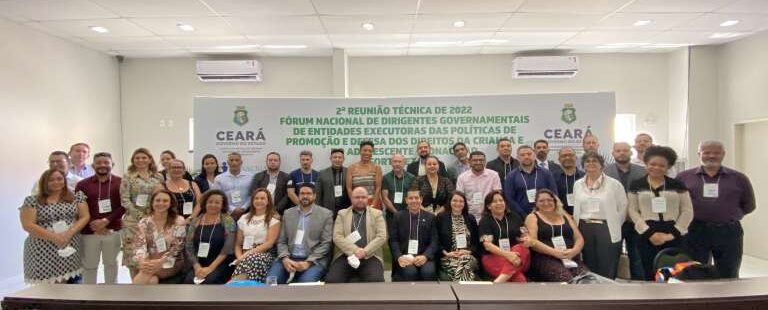 Segunda Reunião Técnica do Fonacriad em Fortaleza tem participação de 21 estados