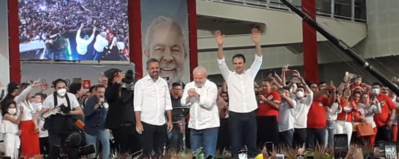 Lula e Camilo lançam oficialmente a candidatura de Elmano de Freitas ao Governo do Ceará em Convenção do PT no Centro de Eventos