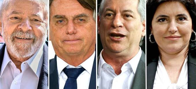 Datafolha de julho mostra Lula com 47%, Bolsonaro tem 29%, Ciro Gomes com 8% e Tebet soma 2%