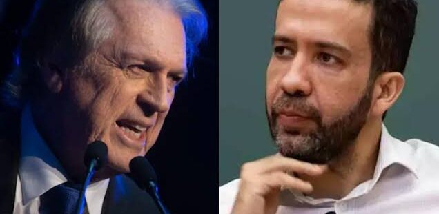 Luciano Bivar, do União Brasil, e André Janones, do Avante, acenam para desistir de candidatura e apoiar Lula no 1° turno