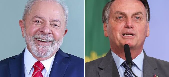 Em primeira pesquisa Ipec no 2° turno, Lula tem 55% e Bolsonaro 45% dos votos válidos