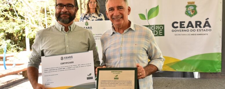 Caucaia recebe certificação Selo Município Verde