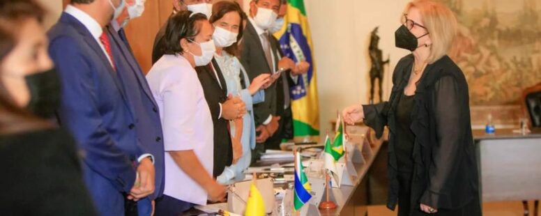 Governadores do Nordeste discutem com ministra Rosa Weber sobre diferença de alíquotas do ICMS nos estados