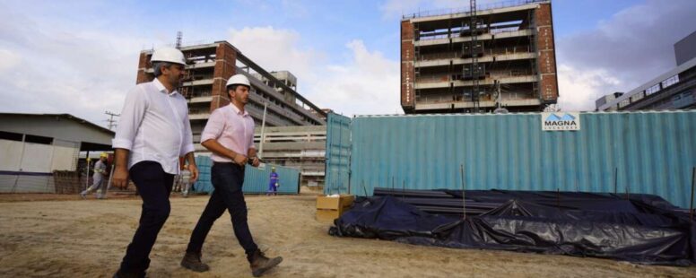 Hospital Universitário do Ceará está com 93% das obras executadas