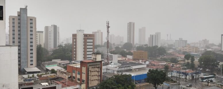 Funceme prevê chuvas intensas durante toda a sexta-feira no Ceará