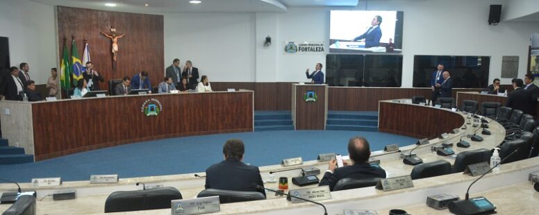 Gardel Rolim faz balanço dos seis primeiros meses de gestão à frente da Câmara Municipal de Fortaleza