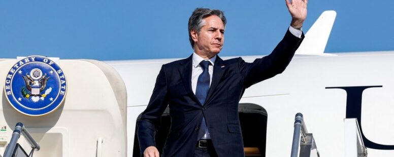 Secretário de Estado dos EUA, Antony Blinken desembarca em Brasília nesta terça-feira para reunião com presidente Lula