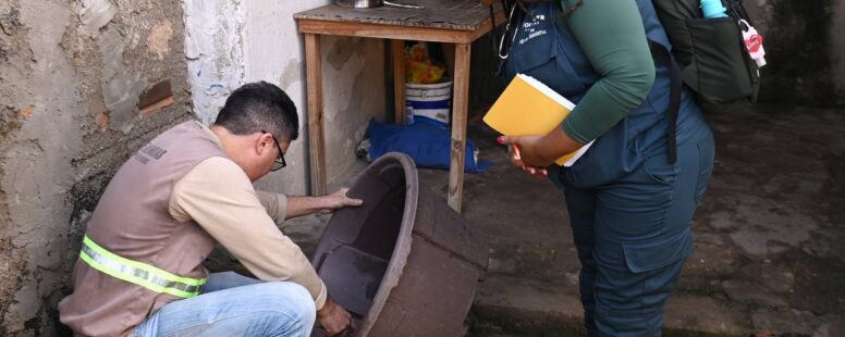 Prefeitura de Caucaia realiza Operação Fronteira contra a dengue em parceria com Fortaleza