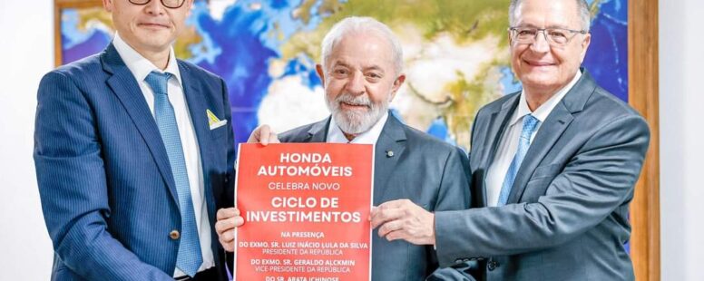Lula fecha a semana com anúncio de novos investimentos da Honda e da Claro no País superiores a R$ 44 bilhões