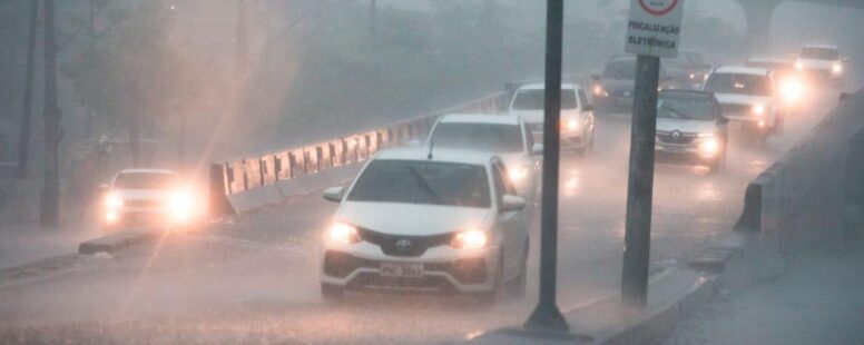 Funceme prevê chuvas até sábado. Paracuru teve maior precipitação nas últimas 24 horas