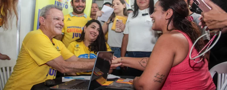 José Sarto realiza primeira edição do Prefeitura Chega Junto, no bairro Conjunto Esperança