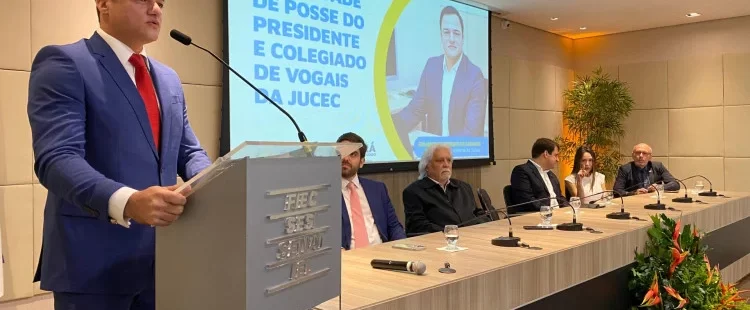 Eduardo Jereissati toma posse como novo presidente da Junta Comercial do Estado do Ceará 