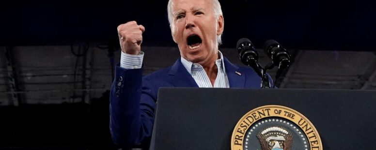 Joe Biden repete que não vai desistir de reeleição nos EUA enquanto crescem os apelos para que abandone a corrida