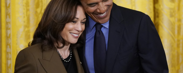 Ex-presidente Barack Obama e esposa Michelle declaram apoio à candidatura de Kamala Harris à presidência dos EUA