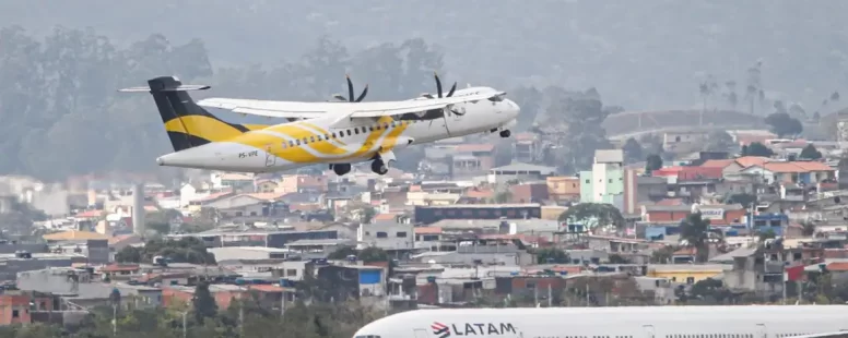 Alegando ajustes na malha aérea, Voepass cancela voos chegando ou saindo de Fortaleza e Juazeiro do Norte