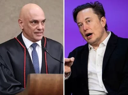 Após ameaça de Alexandre de Moraes tirar X do ar, Elon Musk ironiza ministro do STF. Prazo de 24h para que Musk nomeie novo representante no Brasil termina hoje