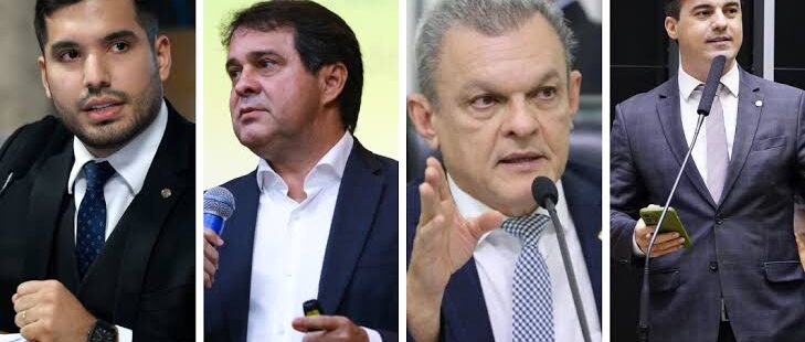 Pesquisa AtlasIntel para Prefeitura de Fortaleza aponta: André 25%, Evandro 24,6%, Sarto 22% e Wagner 20,8%