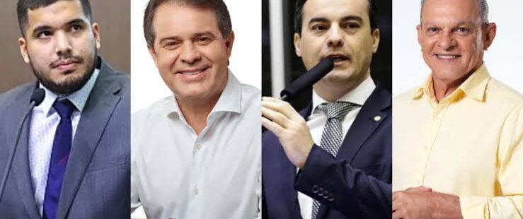 André Fernandes e Evandro Leitão dividem liderança no Datafolha. Capitão Wagner e José Sarto caem nas intenções de voto