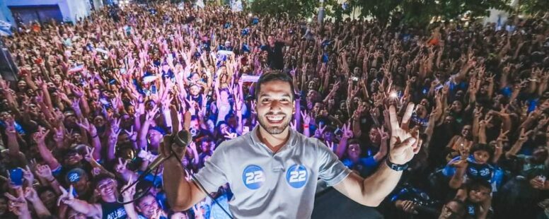 André Fernandes entra na última semana de campanha intensificando ações nos bairros e também na propaganda eleitoral