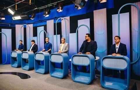 Último debate na TV com candidatos a prefeito de Fortaleza é marcado por ataques com temas já conhecidos e até pedido de desculpas