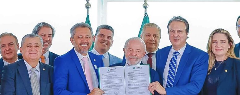 Lula assina ordem de serviço para mais três trechos do Eixão das Águas no Ceará