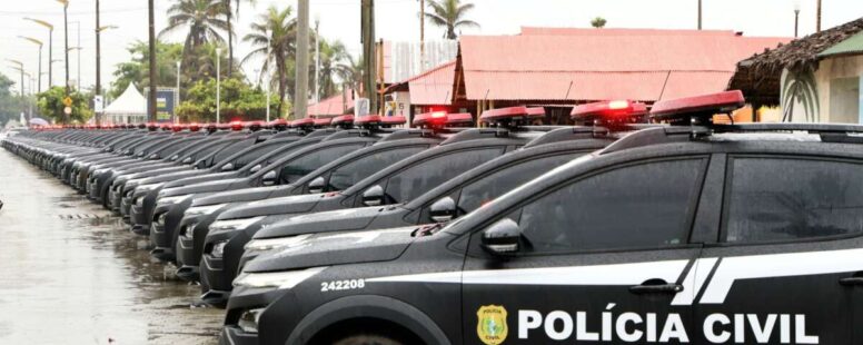 Polícia Civil do Ceará recebe mais 155 viaturas para atuação em todas as regiões do estado