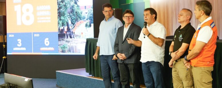Fortaleza registra redução de 30% nas ocorrências de inundação, diz prefeito Evandro Leitão