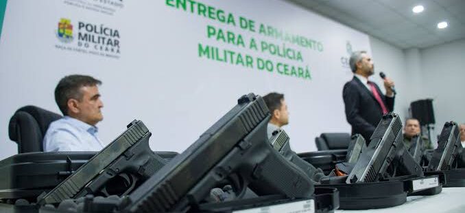 Governo do Ceará doa 429 armas de fogo para a Guarda Municipal de Fortaleza com objetivo de reforçar segurança nas ruas
