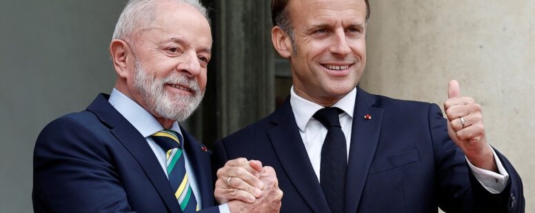 Lula almoça com Macron nesta quinta-feira em Paris. COP30 e acordo Mercosul-União Europeia estão na pauta