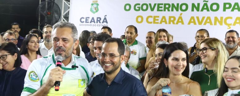 Governo do Ceará entrega areninha e Centro Social da Primeira Infância no Eusébio