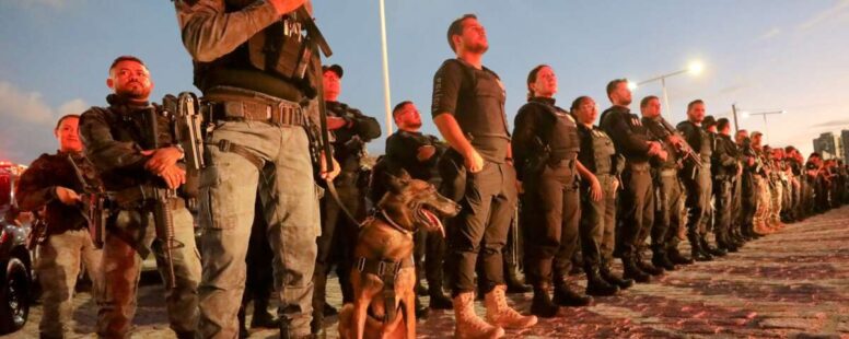 Operação integrada coloca 1.860 policiais nas ruas da Capital e Interior. Em Fortaleza, foco é disputa de territórios no Vicente Pinzon